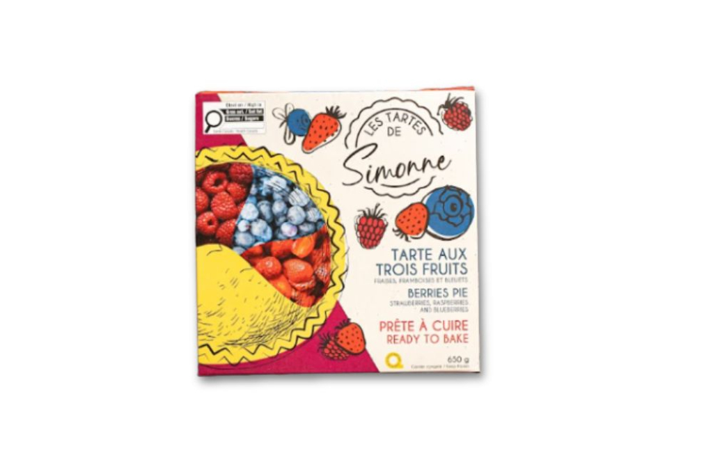 Tarte aux fruits de Simonne